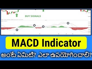 MACD Indicator in Telugu | Technical Analysis in Telugu | Stock Market Tutorials in Telugu