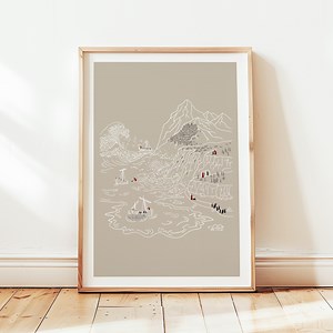 7 Miracles of Jesus: Modern Christian Art | Jesus Feeds the 5000 | Bible Story Poster | Sunday School Church Office Nursery Homeschool Decor - Etsy UK