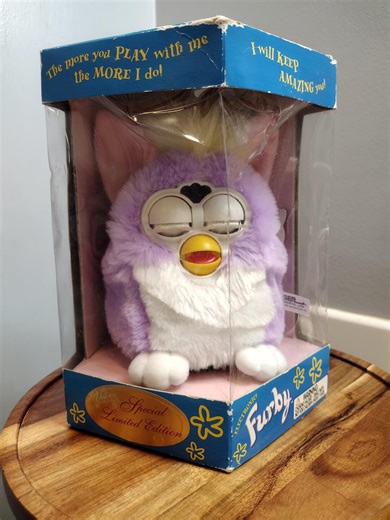 Furby Special Limited Edition Spring Vintage 1998 Electronic Toy Sealed in Original Box- - Etsy