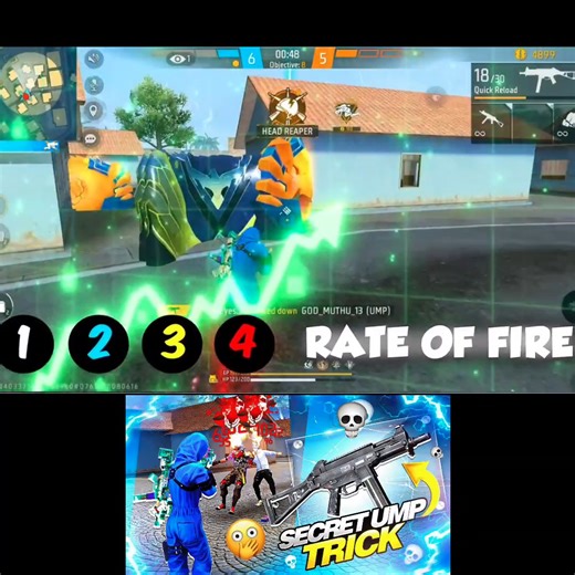 38K views · 690 reactions | No Recoil  UMP Headshot Tricks  Secret Tricks + Settings ⚙️ || Free Fire Max | Zihuff | Facebook