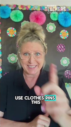 Check out this unique use for clothes pins in the classroom!