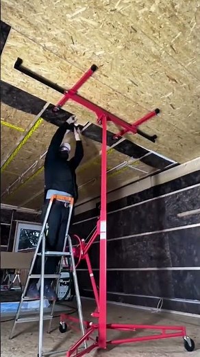 Drywall Panel Lift for Easy Ceiling Installation