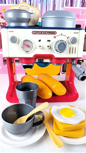 Satisfying with Unboxing & Review Miniature Coffee Machine | ASMR Video no music #asmrtoys