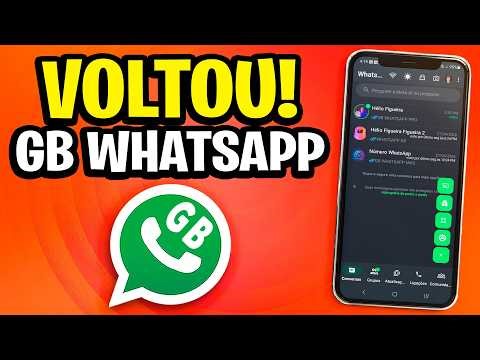 VOLTOU!🙌NOVO GB WHATSAPP FUNCIONANDO (PASSO A PASSO DE COMO VOLTAR A USAR)