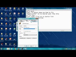 how to fix engine error cs source
