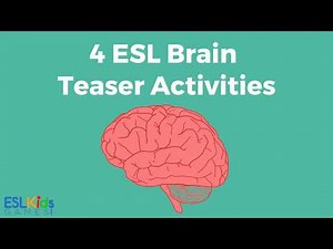 Four ESL Brain Teaser Activities