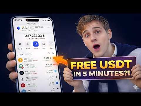FREE USDT 2026 HOW TO EARN FREE TETHER LEGIT METHODS BINANCE TELEGRAM FULL GUIDE