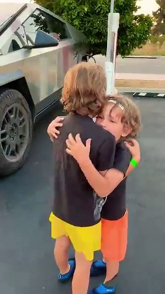 Cutest Brother Cuddle Ever! 💙 | Heartwarming Moment Between Siblings