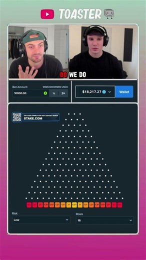 toaster plinko #shorts #plinko #stake