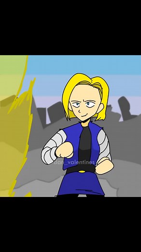 Android 18 Dragon Ball Z Animation