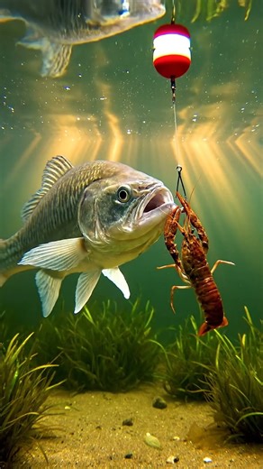 🎣 CRAZY Fish Bite Bait Challenge! 🤯 You WON'T Believe What Happened! 🐟 #fishing #bait