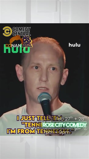 The most important distinction you’ll learn this week: redneck and hillbilly are not the same thing. Billy Wayne Davis. ☝🏼link in bio☝🏼 #tylertx #standupcomedy