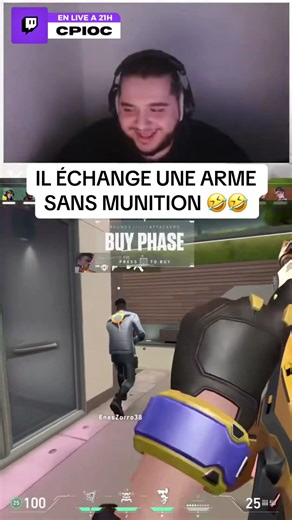 Venez sur twitch : cPioc a 20h #cliptwitch #valorant