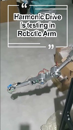 Harmonic Drive is Testing in Humanoid Robot’s Robotic Arm!