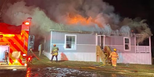 Resident and pets safe after residential fire Tuesday night, Jefferson County Volunteer Fire Department says