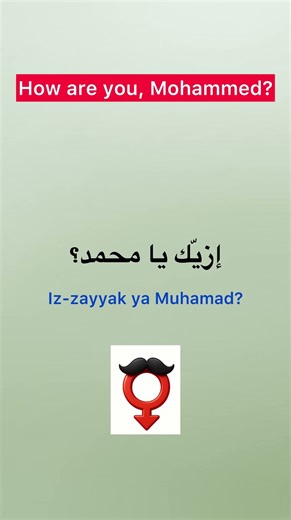 Egyptian Arabic Greetings for Beginners part 2 🇪🇬#egyptianarabic #arabicforbeginners #learnarabic