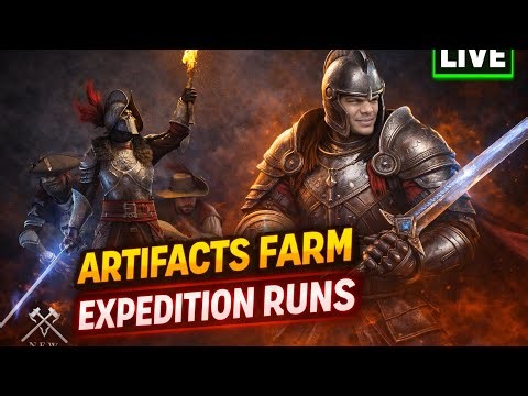 INSANE Artifact Drops?! 🔥 New World Expedition Runs LIVE | Fast Gear & BIS Farm