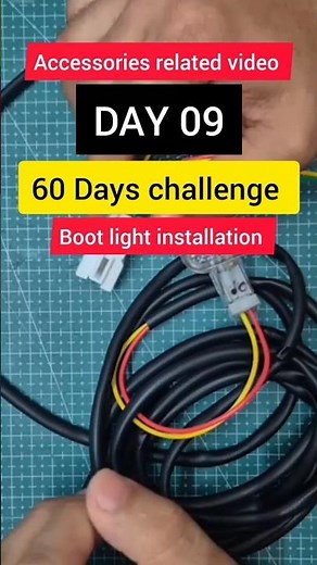 Boot light installation maruti suzuki Fronx Swift Baleno G.V