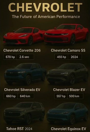 Chevrolet 2025 Lineup — The Future of American Performance | Power, Design & Innovation#shorts