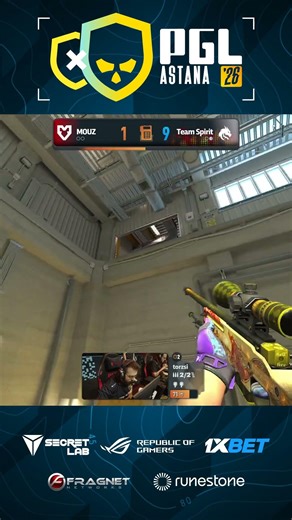 MOMENT OF PERFECT FOCUS! torzsi wins 1v2 clutch! #pgl #astana #cs #cs2
