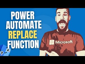 Replace Function / Expression | Power Automate