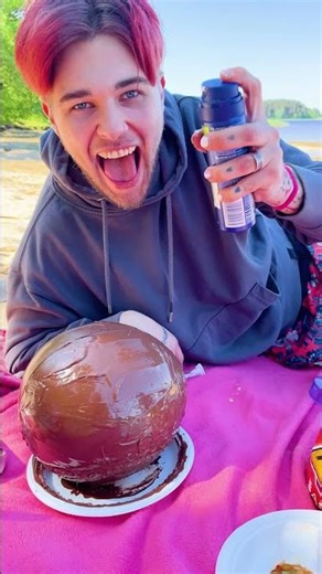 Epic Balloon Cake Surprise! 🎈🎂🤣 #Prank #BirthdayFun