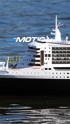 🎶 I'm having a good time 🎶 with the New Bancroft 1/200 Queen Mary 2! #rc #rcboat