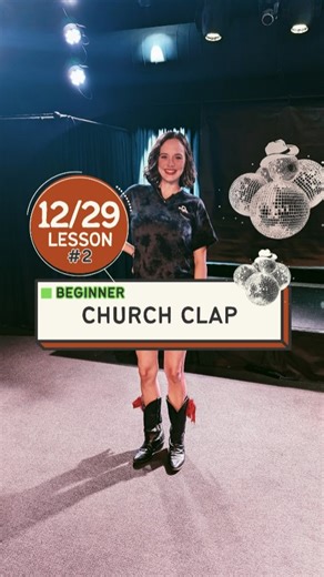 Dance Rangers on Instagram: "⚡Flash lesson for 'Church Clap' 🟢 Beginner level line dance 📍Dance Rangers, Seattle 🎵 Church Clap (feat. Lecrae) - KB 🕺 Church Clap 🧠 Choreo: Unknown 🪩Dance Rangers | Seattle's best line dance night 💸DISCOUNTS FUEGO Discount Code DANCERANGERS10 #linedancetutorial #dancerangers #seattlelinedance #churchclap #linedance"