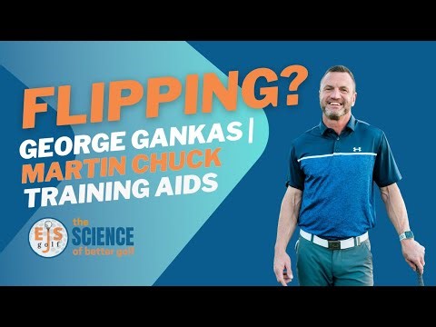 ⛳️ Stop Flipping: George Gankas and Martin Chuck Training Aid For Real Shaft Lean & Compression 👍