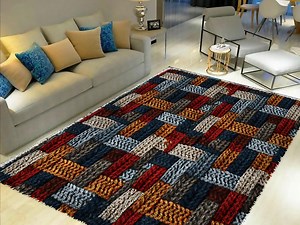 Latch Hook Rug Kit: Bohemian Carpet DIY Craft - Etsy