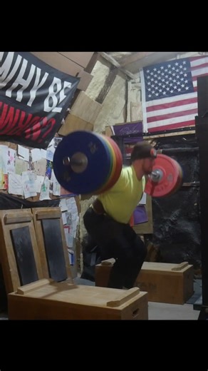 210 kg / 462 lb - Back Squat Double