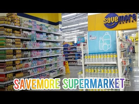 SAVEMORE SUPERMARKET // PHILIPPINES SUPERMARKET TOUR