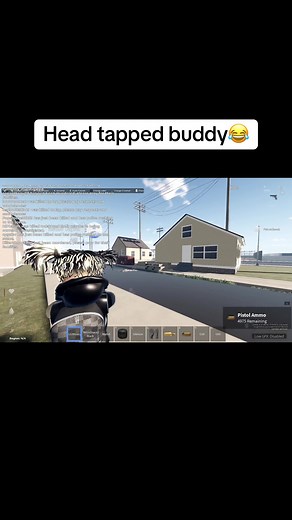 Head tapped buddy shii#rp #rptesting #roblox #robloxfyp #robloxhoodgame