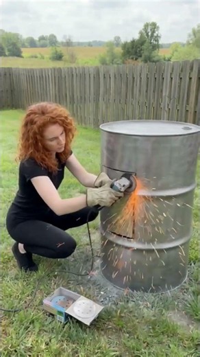 Turn an Old Barrel Into an Amazing DIY Backyard Project #diy #creativeideas