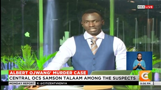 9.3K views · 243 reactions | Albert Ojwang murder case: DPP approves murder charges against 6 people. Central OCS Samson Talaam among the suspects. Other suspects include James Mukhwana and Peter Kiman. Suspects expected to take plea on Tuesday #CitizenMondayReport | Citizen TV Kenya | Facebook