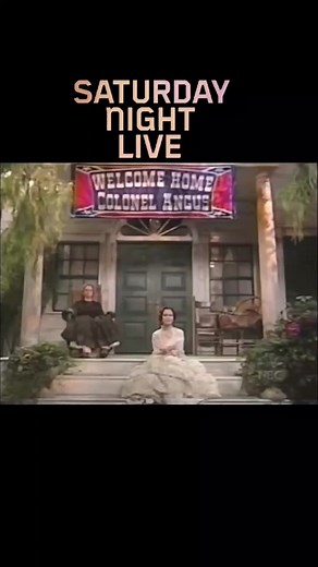 Oh Colonel Angus 👋 #saturdaynightlive #colonelangus #mustseetv #genx_michelle #besties_chosenfamily #funny #snlskit