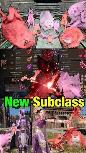 NEW Charisma Fighter Subclass Mod in Baldur's Gate 3