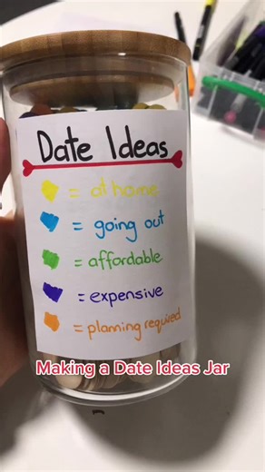 Because we’re both so indecisive #dateideas #datenight #datejar
