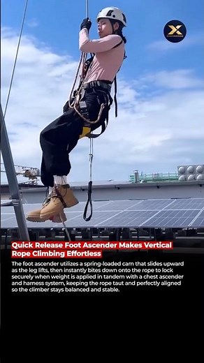 Climbing a Rope Has Never Been This Easy