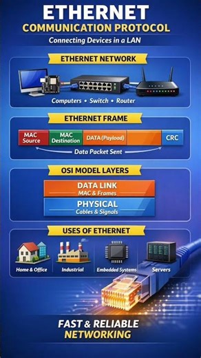How Ethernet Works (Simple Diagram)