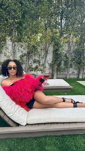 Haters gon’ HATE but a lioness doesn’t concern herself with the opinions of sheep. Gone are the days of letting the opinions of others affect your truth and how you show up in the world. Continue to do you, boo 💥🍷👠 | Tia Mowry