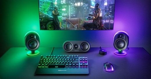 SteelSeries finally enters the desktop audio game with Arena speakers plus new headsets