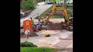 600K views · 10K reactions | Feel good video. Little Teddy will not forget this. Diggers.  | Learning Express Toys Lake Zurich serving the Chicago NW Suburbs | Facebook