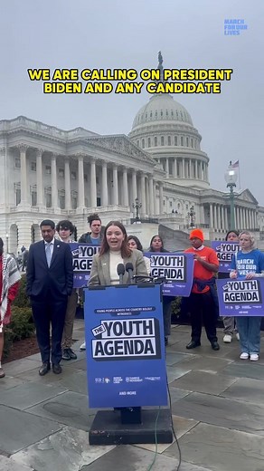 📣 TODAY, with @marchforourlives @Sunrise Movement , @Gen-Z for Change , and @United We Dream , we’re urging @POTUS to prioritize a youth-focused agenda: climate action, democracy protection, gun violence prevention, and immigration reform. We need courage, we need our leaders to FINISH THE JOB. For years, youth have been a formidable force, and we’re NOT backing down, especially when our lives are at stake. We’ve become fierce advocates in a world that has often disregarded us and our futures.
