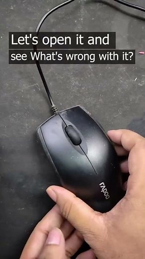 How to repair a wired mouse