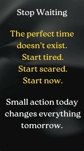 Stop Waiting: Procrastination Is Killing Your Future #mindset #quotes #procrastination