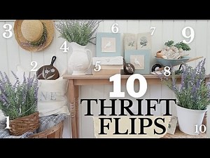 10 easy thrift flips for beginners • Thrift flips for Spring • DIY Craft Ideas