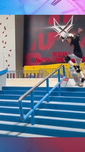 2.2K views · 40 reactions | Hangzhou Asian Games Skateboarding The youngest contestant from Chinese delegation is a talented 13-year-old skateboarder Cui Chenxi. #HANGZHOU #AsianGames | CGTN China24 | Facebook