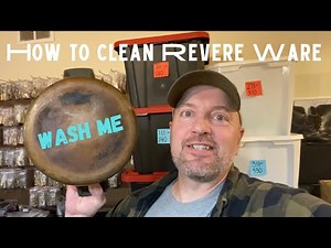 Cleaning Pots and Pans to get them ready for eBay!