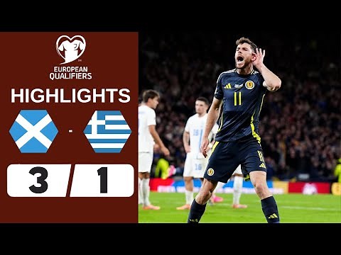 Scotland v Greece | 3-1 | Highlights | World Cup Qualifiers 2026